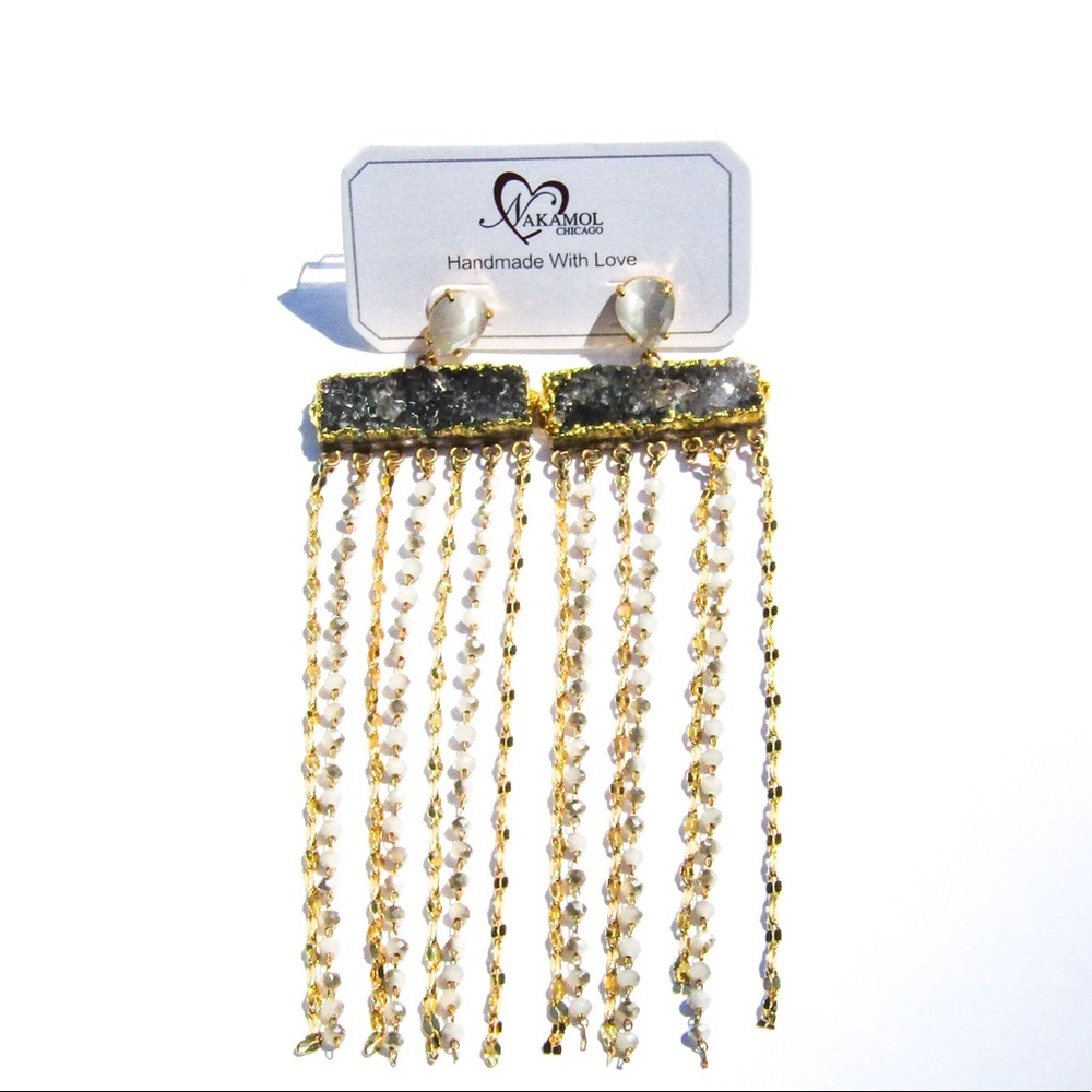 Brand NEW🌟 Beautiful handmade earrings by Nakamol